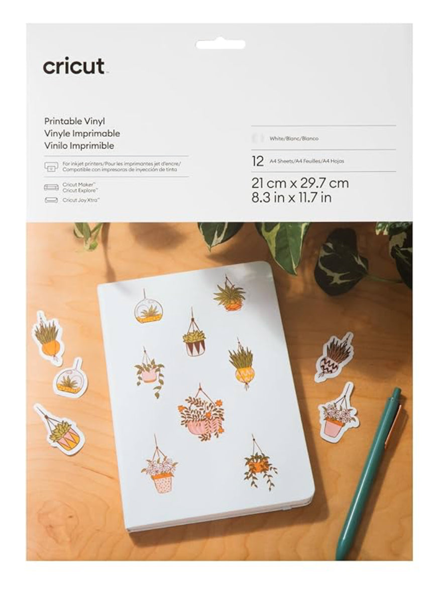 Cricut Printable Vinyl - Transparent