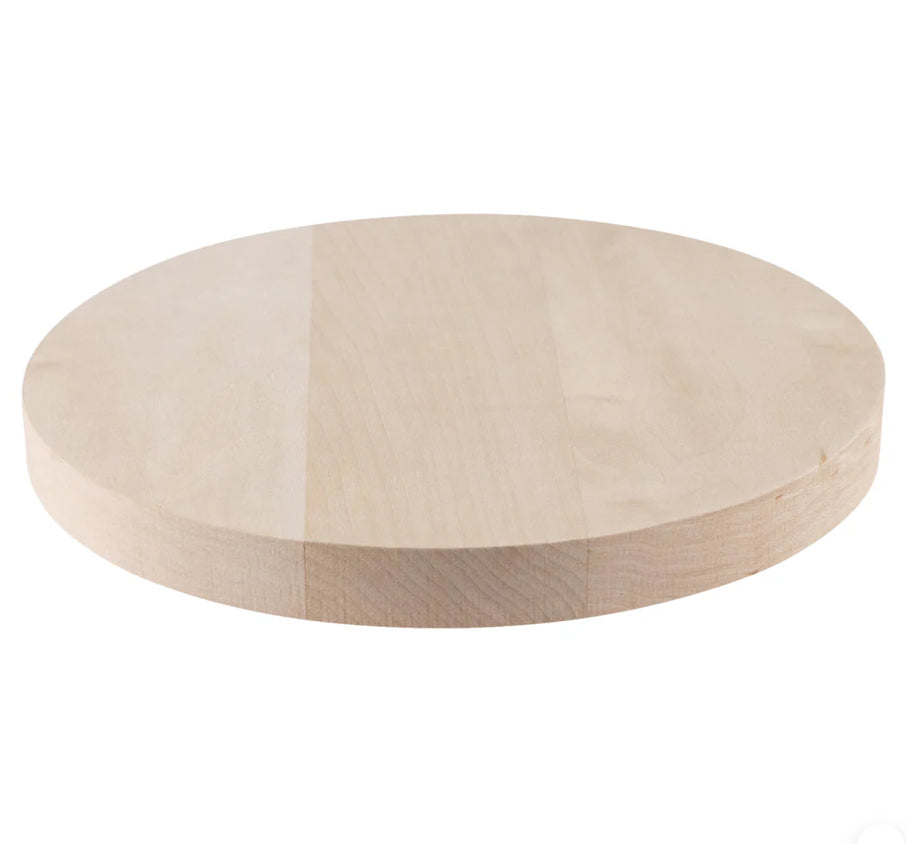 3/4”x 8” Basswood Blank Circle (Without Handle)