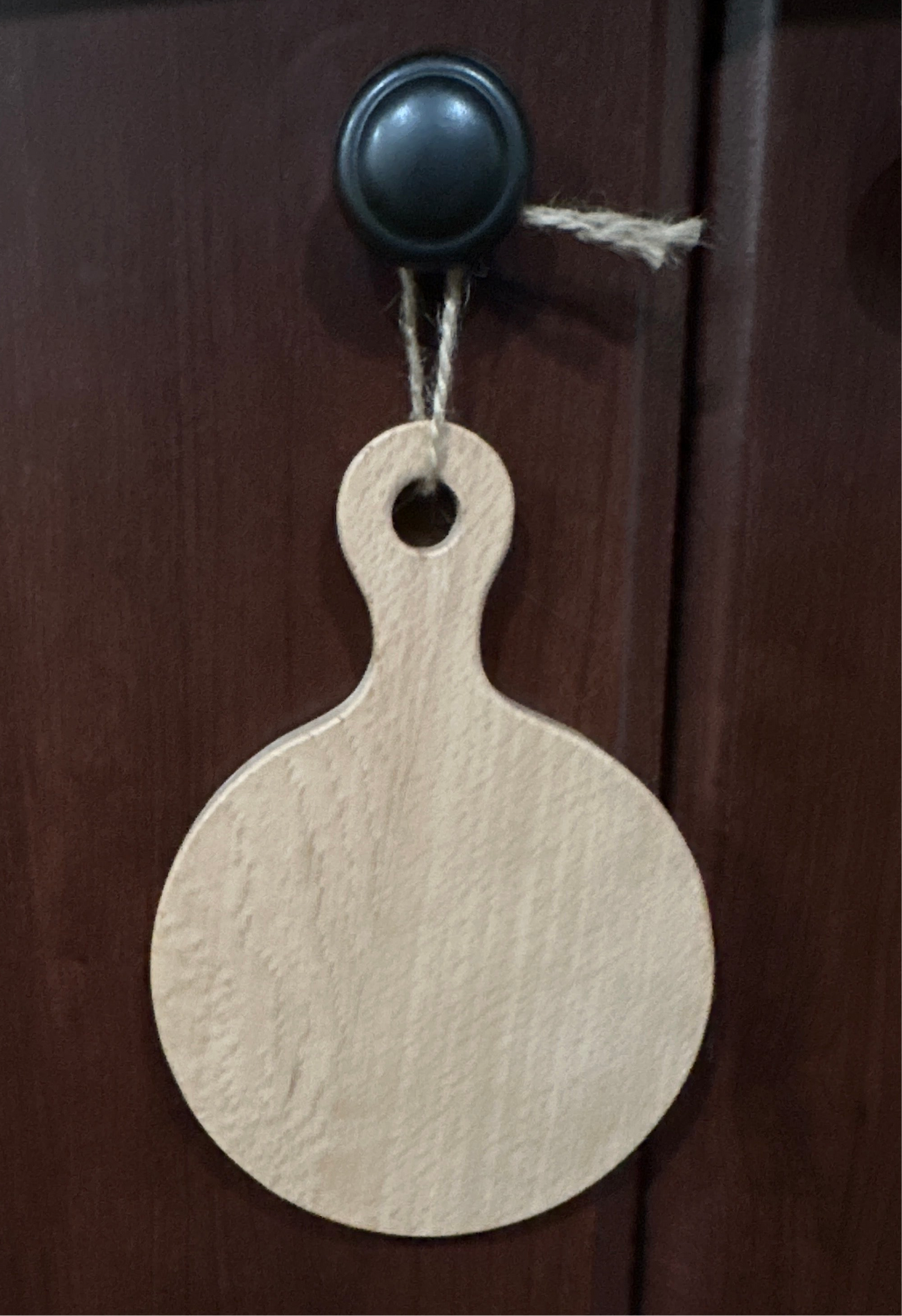 Mini Round Wooden Kitchen Paddle Board
